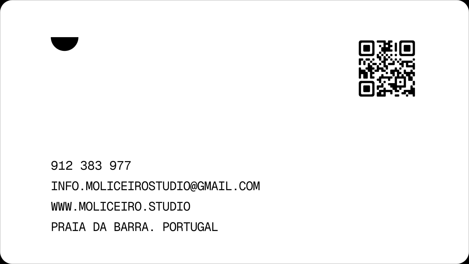 Moliceiro Studio Card